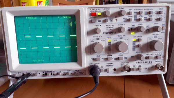Speicheroszilloskop Hameg HM407-2